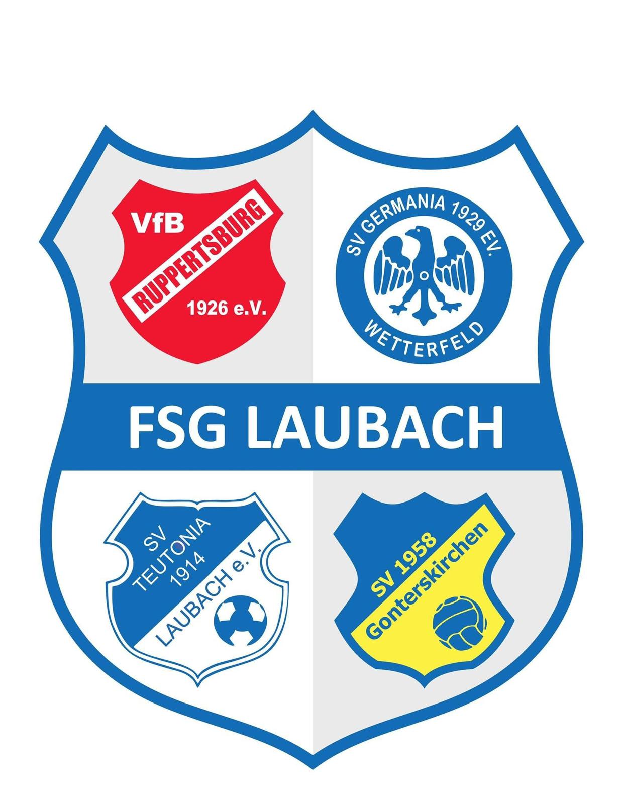 Wappen der FSG Laubach, gesponsert von Auto Service Bernhardt